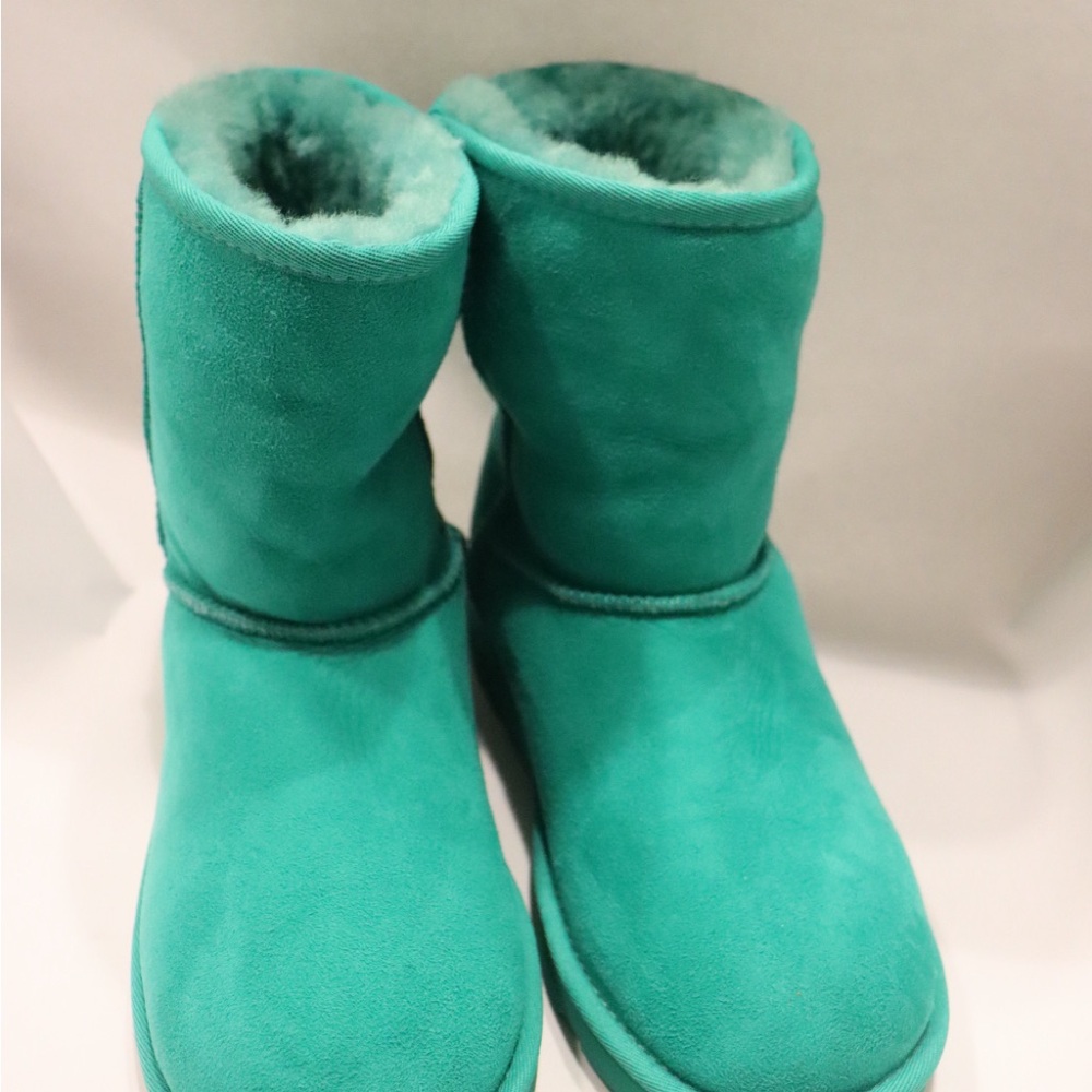 UGG Green Suede Boots
